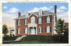 President's Home Bowling Green, KY Postcard Postcard