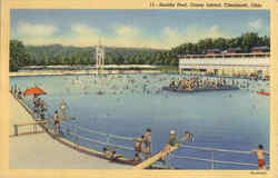 Sunlite Pool, Coney Island Postcard