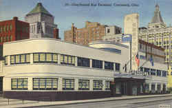 Greyhound Bus Terminal Cincinnati, OH Postcard Postcard