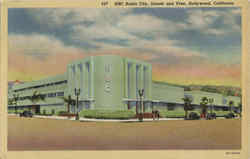 Nabco Radio City, Sunset and Vine Postcard