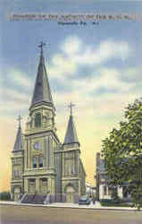 Church Of The Nativity Of The B.. V. M Postcard