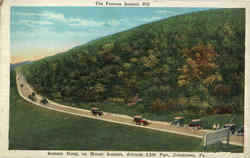 The Famous Summit Hill Uniontown, PA Postcard Postcard