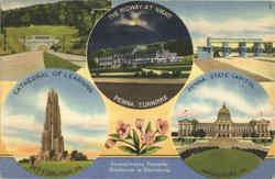 Pennsylvania Turnpike Pittsburgh To Harrisburg Postcard Postcard