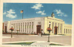 The United States Post Office At Allentown Pennsylvania Postcard Postcard