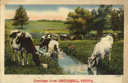 Greetings From Smithmill Pennsylvania Postcard Postcard