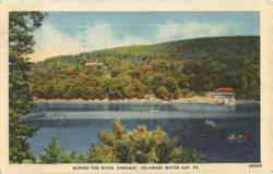 Across The River Karamac Delaware Water Gap, PA Postcard Postcard