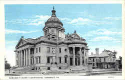 Somerset County Courthouse Pennsylvania Postcard Postcard