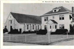 St. Patrick's Church And Rectory Postcard