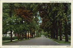 Charles Street Rochester, NH Postcard Postcard