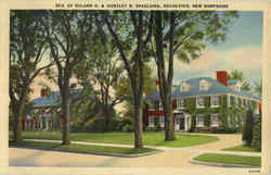 Res. Of Roland H. & Huntley N. Spaulding Rochester, NH Postcard Postcard