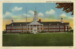 Spaulding High School Rochester, NH Postcard Postcard