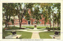 View In Broad Street Park Claremont, NH Postcard Postcard