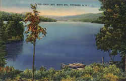 Back Lake White Mts Pittsburg, NH Postcard Postcard
