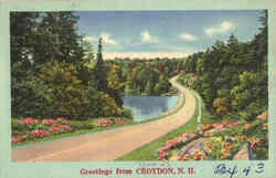 Greetings From Croydon Postcard