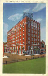 General Shelby Hotel Bristol, VA Postcard Postcard