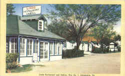 Lindo Restaurant And Cabins, Hwy No. 1 Postcard