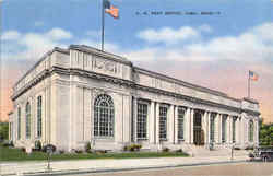 U. S. Post Office Lima, OH Postcard Postcard