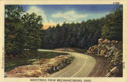 Greetings From Mechanicsburg Ohio Postcard Postcard