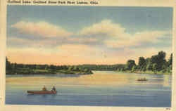 Guilford Lake, Guilford State Park Postcard