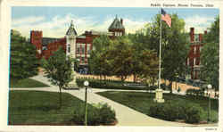 Public Square Mount Vernon, OH Postcard Postcard