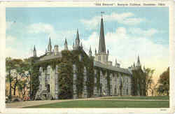 Old Kenyon, Kenyon College Gambier, OH Postcard 