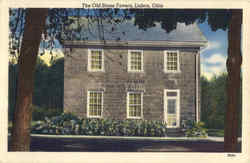 The Old Stone Tavern Lisbon, OH Postcard Postcard