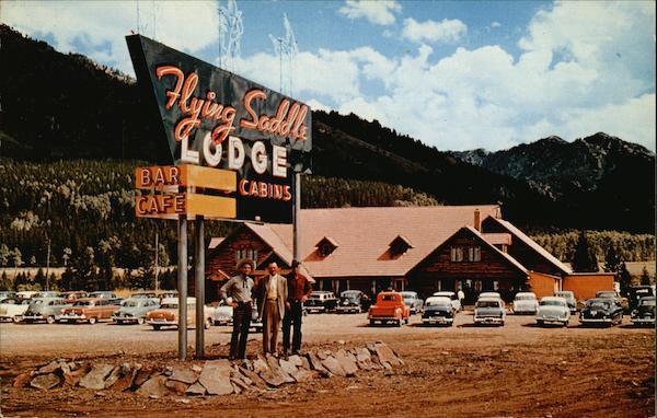 Flying Saddle Lodge Alpine Wyoming