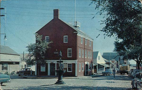 Captain's Room and Old Custom House Nantucket Massachusetts