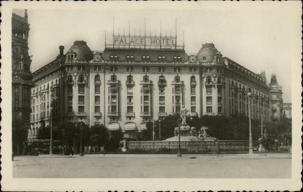 Palace Hotel Madrid Spain
