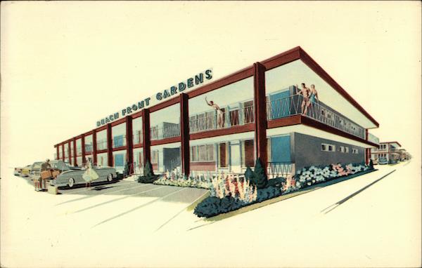 Beach Front Gardens Atlantic City New Jersey