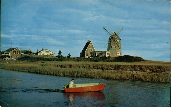 Windmill at Old Mill-Point West Harwich Massachusetts