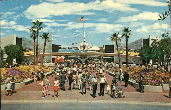 Tomorrowland Entrance Anaheim California Disney