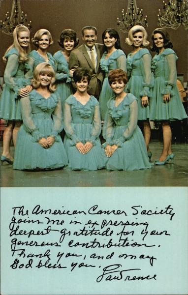 Lawrence Welks and Cast Members - American Cancer Society