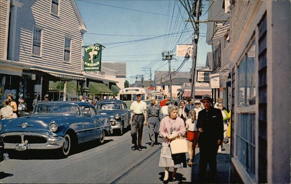 Business District, Commercial Street Provincetown Massachusetts