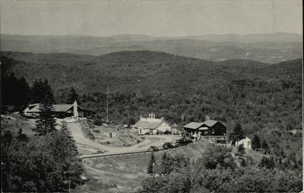 View From The Ski Area At Hogback Mountain Vermont