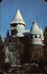 Gingerbread Castle Postcard