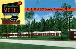 Homestead Motel Postcard