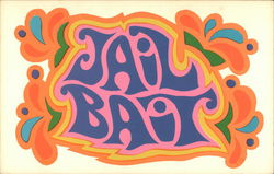 Jail Bait - Hippie 1960's Psychedelic Pop Art Postcard Postcard