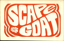 Scape Goat - Hippie 1960's Postcard