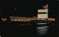 Hotel Thunderbird on Las Vegas Strip Postcard