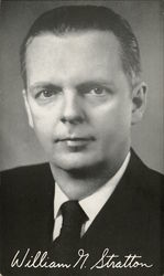 Governor William G. Stratton Postcard