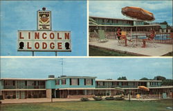 Lincoln Lodge Motel and Restaurant Postcard