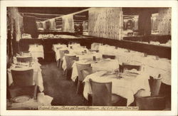 Town and Country Restaurant Postcard