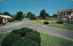 Tobacco Trail Motel Postcard