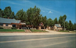 Custer Motel South Dakota Postcard Postcard