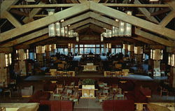 Canyon Hotel Lounge Yellowstone National Park, WY Postcard Postcard