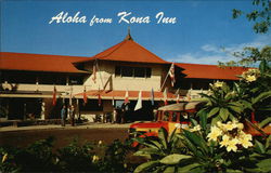 Aloha From Kona Inn Postcard