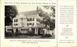Lyme Inn Postcard
