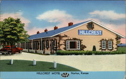 Hillcrest Motel Postcard