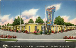 Central Florida Motel Postcard